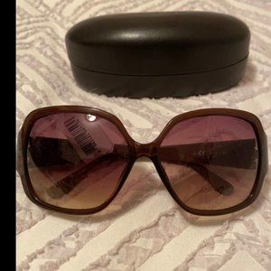 NWT! Michael Kors Zuma Snakeskin Oversized Sunglasses